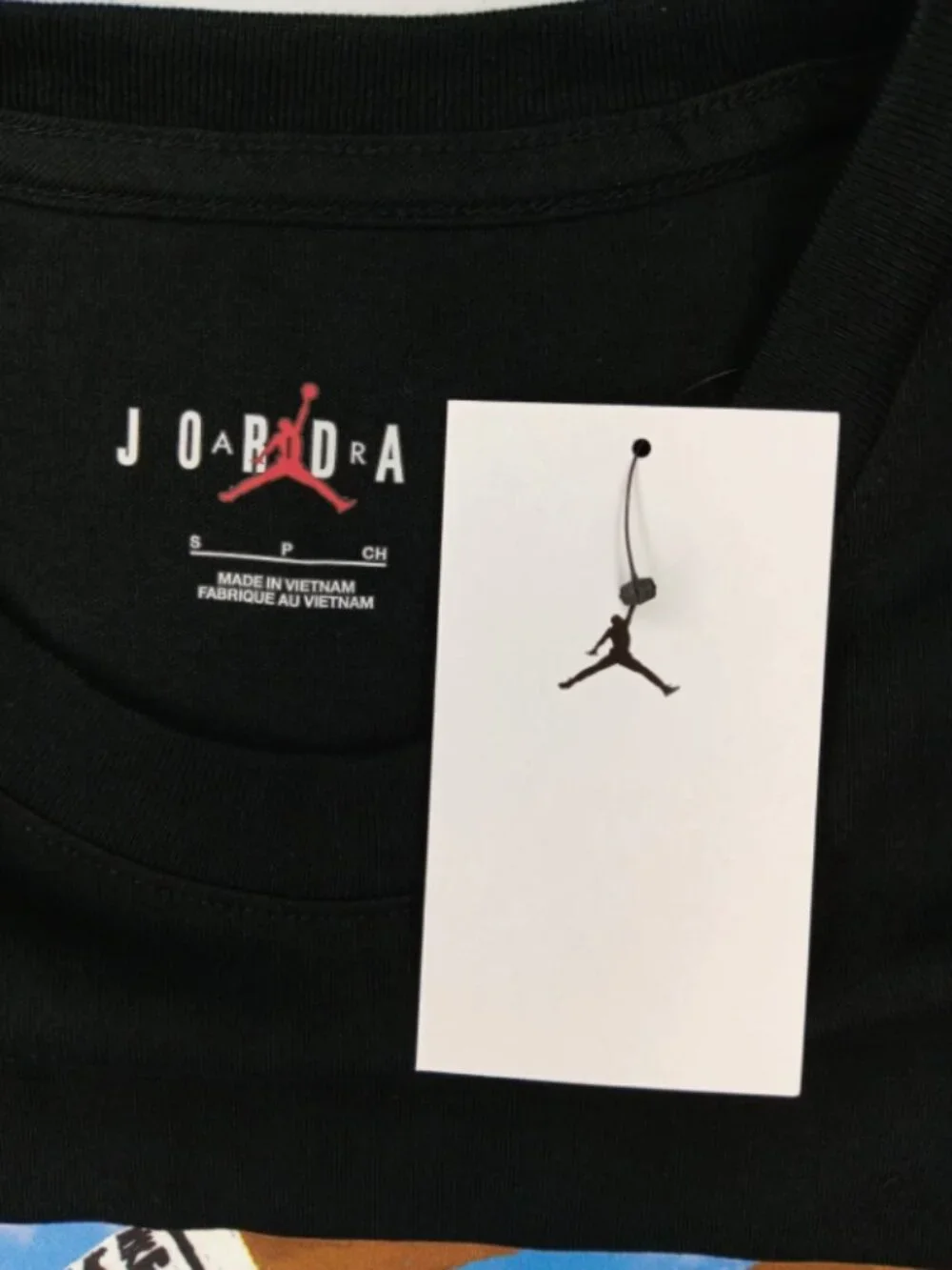 Jordan Flight Essentials Sky Graphic T-shirt FZ1967-010 Black Men’s Size Small